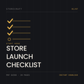 Store Launch Checklist