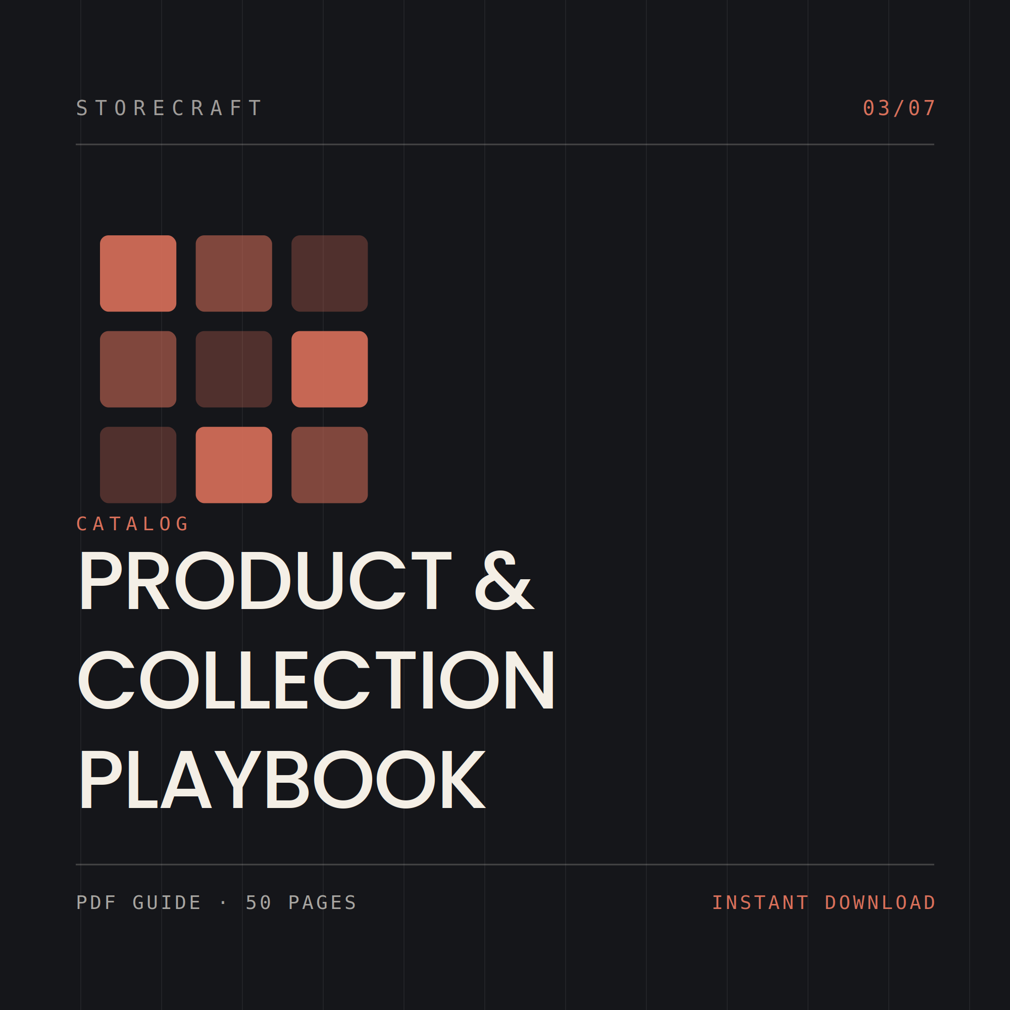 Product & Collection Setup Playbook