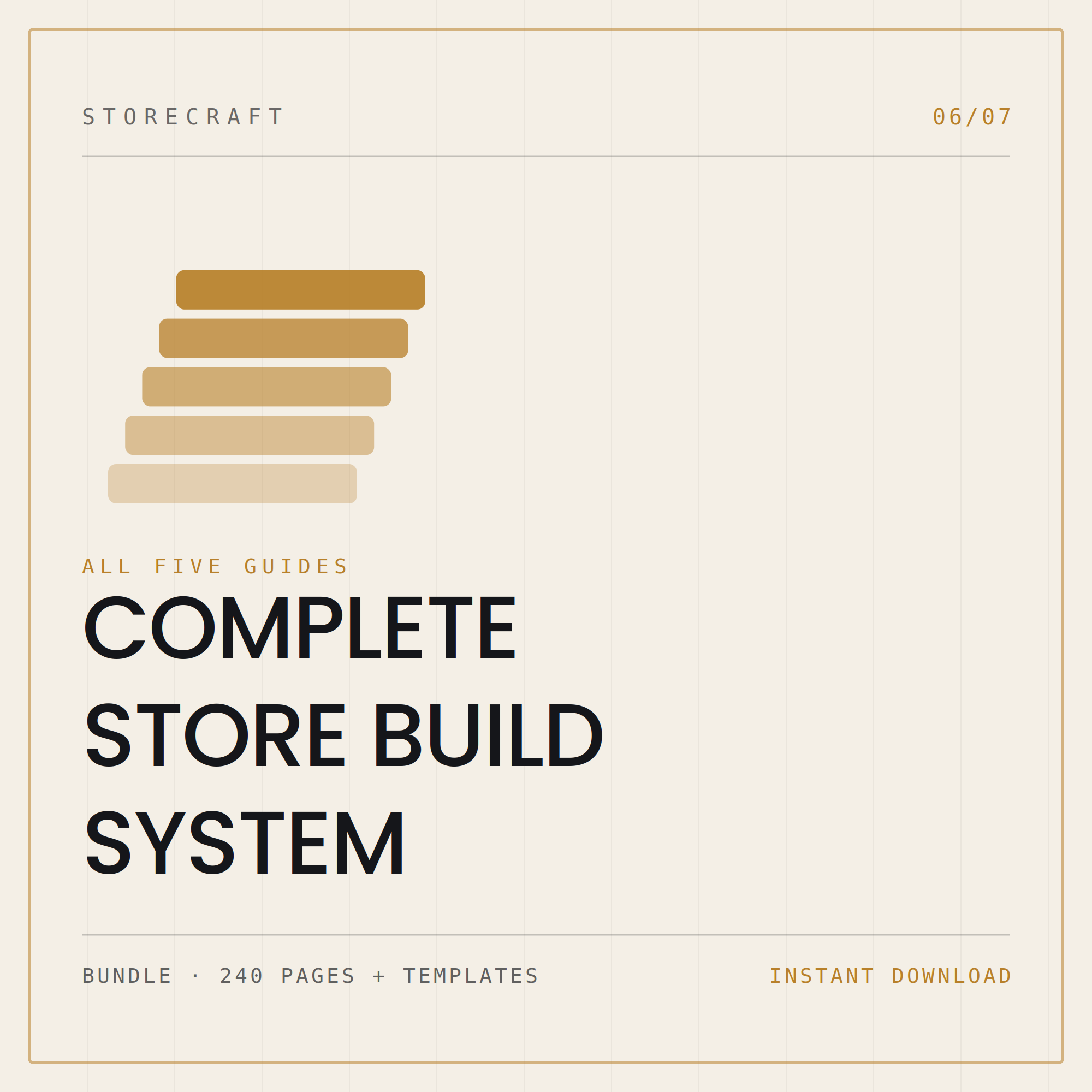 Complete Store Build System