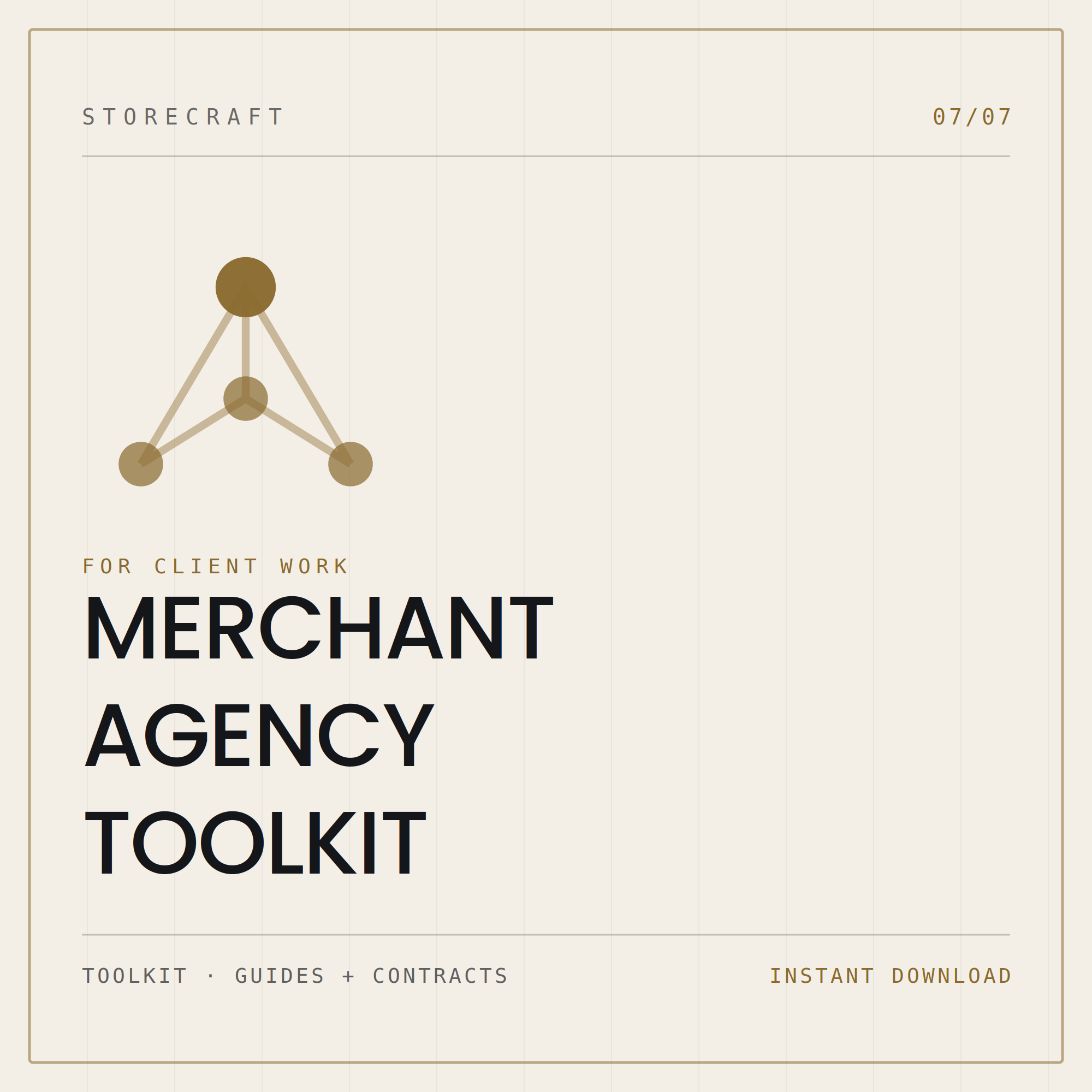 Merchant Agency Toolkit
